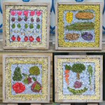 Composite image of four small Summer Well Dressings