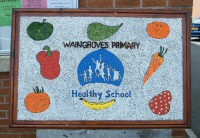 Waingroves Primary School Well Dressing