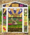 Stretton-cum-Handley School Well Dressing