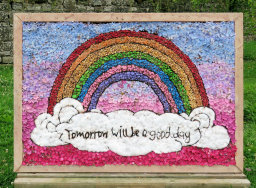 Shirebrook Academy Well Dressing
