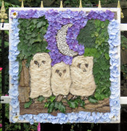Blue Grass, Purple Cow Well Dressing
