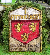 FitzHerbert CE Primary School Well Dressing
